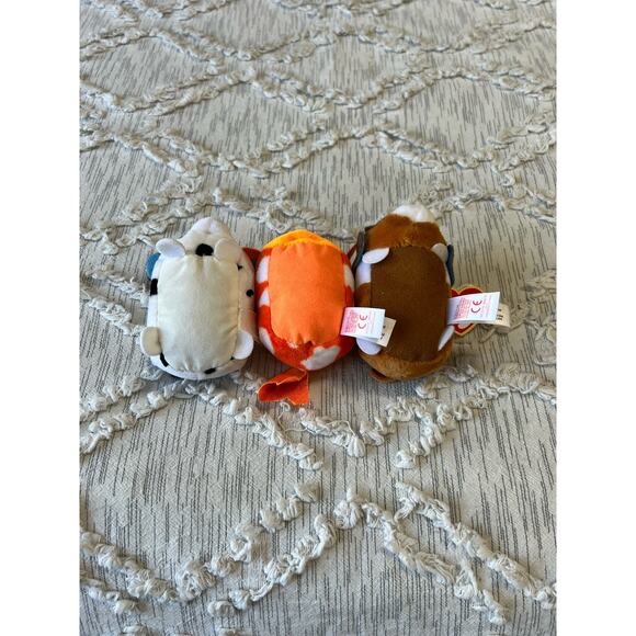 Teeny Ty Stuffed Annimal Plush Lot Dalmation Fish Dog - Picture 5 of 6